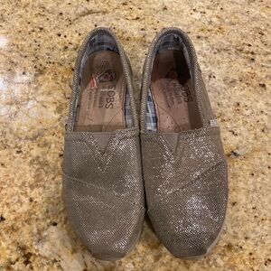 Bob’s Women’s Flat - Sparkly Silver